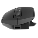 MOUSE DE 6 BOTOENES ERGONOMICO RECARGABLE NEGRO 2.4GHZ 1600DPI