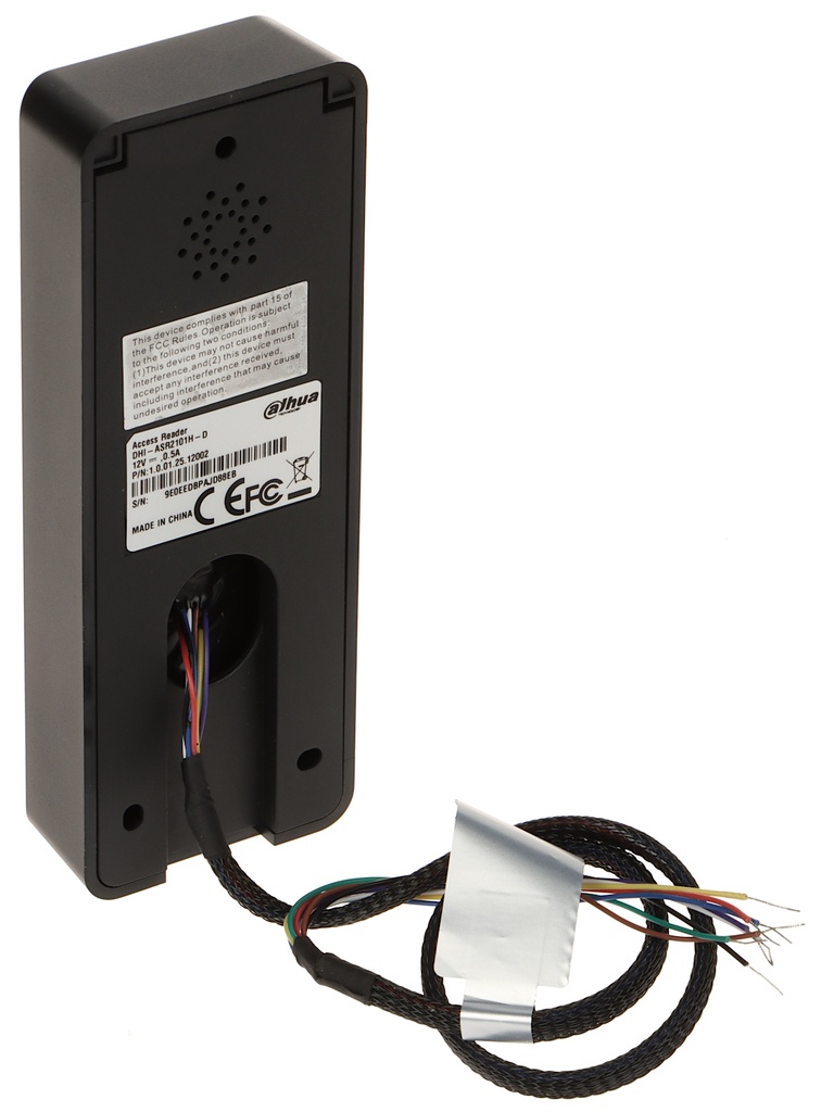 LECTOR ESCLAVO DE TARJETAS Y CONTRASEÑAS DAHUA RS-485 WIEGAND 34 IP66