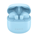 AUDIFONOS AIRPODS AZUL HAVIT TW976 BLUETOOTH TIPO C 300MAH ESTUCHE  5 HORAS