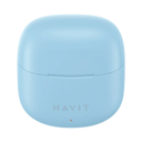 AUDIFONOS AIRPODS AZUL HAVIT TW976 BLUETOOTH TIPO C 300MAH ESTUCHE  5 HORAS