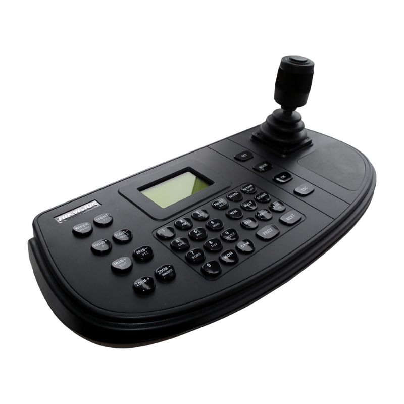 CONTROLADOR IP JOYSTICK HIKVISION PARA DVR,NVR Y PTZ A TRAVES DE RED RS-485