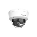CAMARA DE SEGURIDAD HIKVISION IP DOMO DE 4 MEGAPIXEL ANTIVANDALICO POE 30MT MICROFONO IP66 ACUSENSE DUAL LIGHT