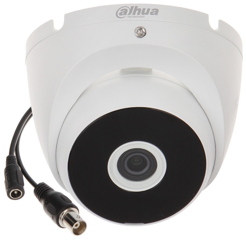 CAMARA DE SEGURIDAD DOMO DAHUA DE 5 MEGAPIXELES 20M IP67 CON AUDIO 2.8MM