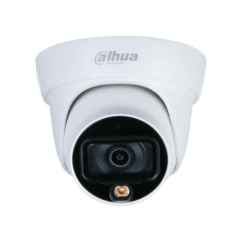 CAMARA DE SEGURIDAD DOMO IP DE 4 MEGAPIXELES FULL COLOR 30M H265+ AUDIO MIC IP67 POE