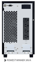 UPS ONLINE DE 3KVA 3000VA MONOFASICA POWEST WINNER 4 TOMAS BYPASS NORMAL BATERIA