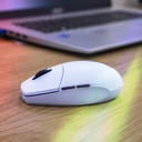 MOUSE GAMER BLANCO INALAMBRICO RECARGABLE TIPO C 7400DPI