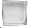CAJA DE PASO INDUSTRIAL 20X20 PLASTICA CON INYECCION ABS CIERRE HERMETICO Y BISAGRA