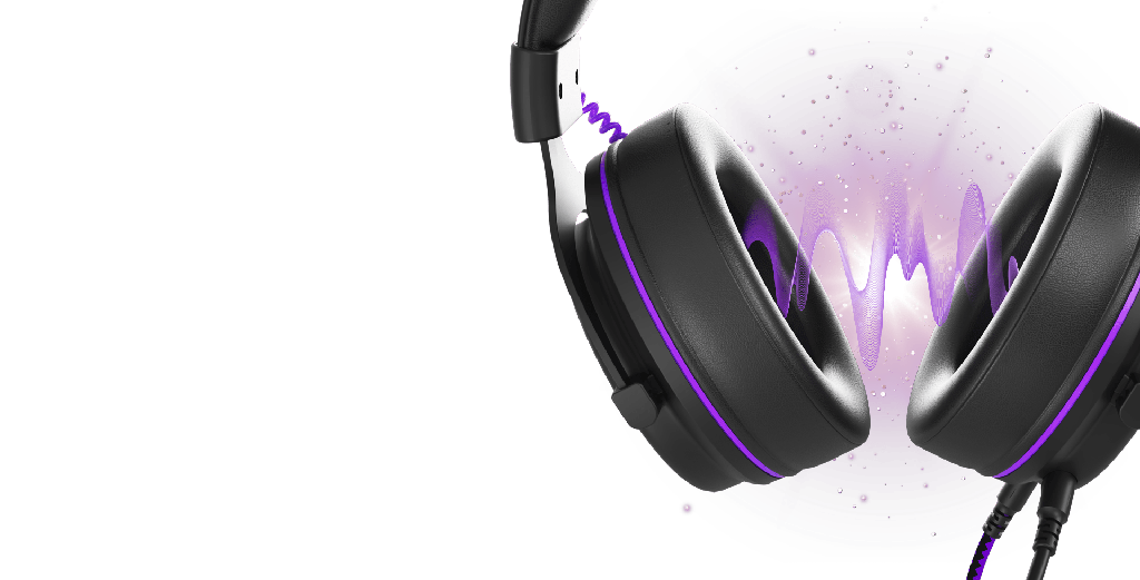 AUDIFONOS DIADEMAS GAMER PRIMUS LED 7.1 50MM CUERINA PREMIUM CANCELACION DE RUIDO
