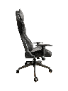 SILLA GAMER GRIS RECLINABLE EN PAÑO PRO GIRATORIA HIROTO