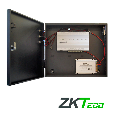 PACKAGEB - CONTROL ACCESO 2 PUERTAS 20000 HUELLAS 60000 TARJETAS WEIGAND 26 BITS TCP/IP+GABINETE
