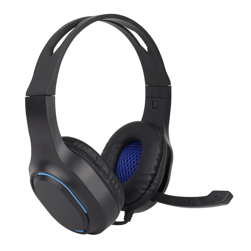 DIADEMA AUDIFONOS GAMER RGB USB SUPER BASS MICROFONO CON CONTROL EN CABLE