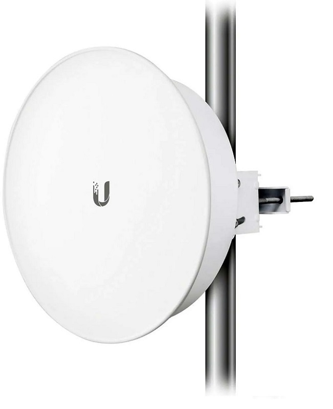 ANTENA UBIQUITI TIPO PLATO POWERBEAM 25DBI 5GHZ AIRMAX AC BRDGE CON REFLECTOR
