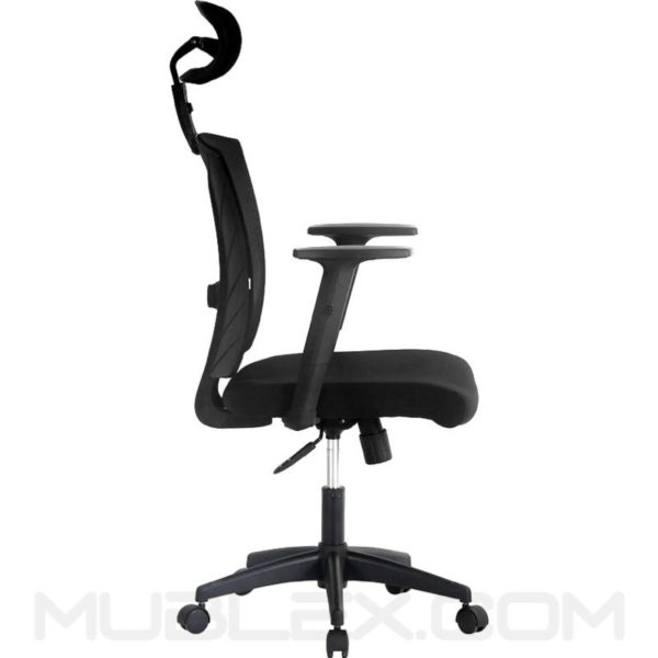 SILLA OFICINA MALLA NEGRA GIRATORIA ERGONOMICA ESCRITORIO PC SHANGHAI