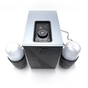 PARLANTE TEATRO EN CASA BLUETOOTH 2.1 49W PC LED RGB USB FM CONTROL REMOTO