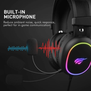 AUDIFONOS DIADEMA GAMER RGB ESTEREO MICROFONO HD USB Y 3.5MM CON ADAPTADOR 2 A 1