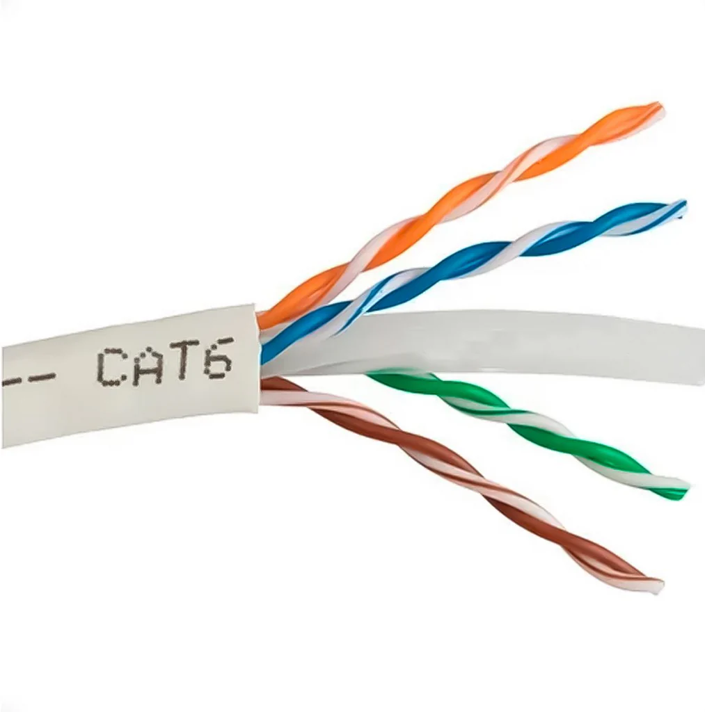 CABLE UTP 6 USO INTERIOR 100% COBRE PVC CARRETE 305 METROS