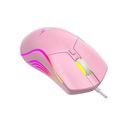 MOUSE GAMER RGB RETROILUMINADO 7200DPI 6 BOTONES USB ROSADO HAVIT (copia)