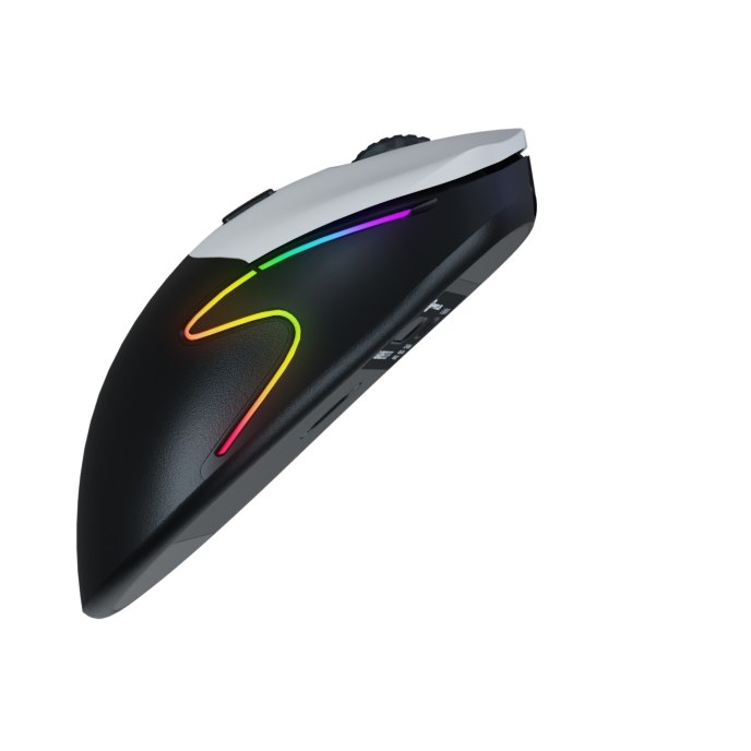 MOUSE GAMER INALAMBRICO 10000 DPI SOFTWARE PRIMUS MODO DUAL 2.4GHZ Y USB 6 BOTONES