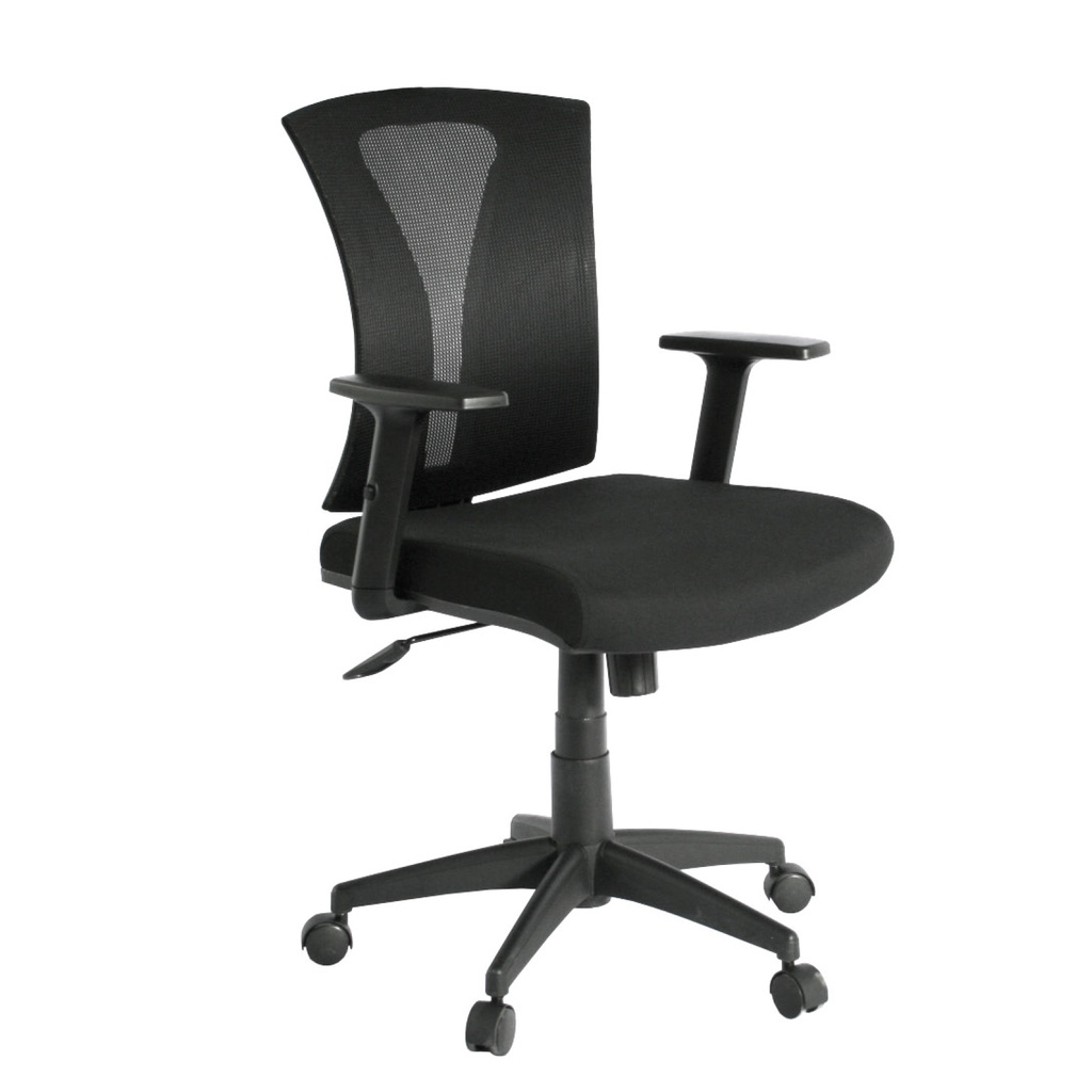 SILLA OFICINA ERGONÓMICA APOYACABEZAS BRAZOS AJUSTABLES PRAGA