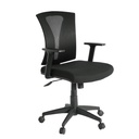 SILLA OFICINA ERGONÓMICA APOYACABEZAS BRAZOS AJUSTABLES PRAGA
