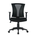 SILLA OFICINA ERGONÓMICA APOYACABEZAS BRAZOS AJUSTABLES PRAGA