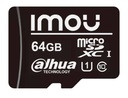 TARJETA MICRO SD 64B CLASE 10 IMOU DAHUA PARA CAMARAS DE SEGURIDAD