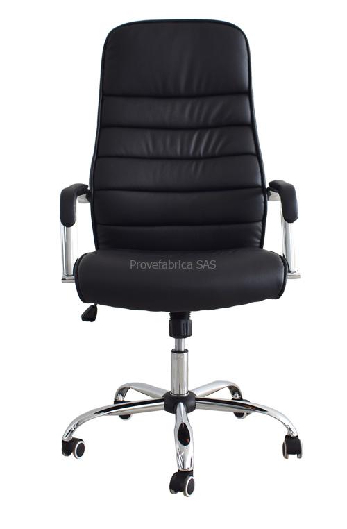 SILLA OFICINA CURUMANI PRESIDENTE ALTA CUERO SINTÉTICO NEPAL