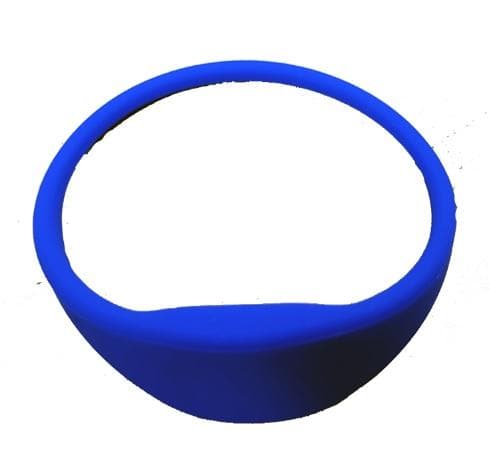 PULSERA DE PROXIMIDAD MANILLA AZUL RFID 125KHZ SILICONA