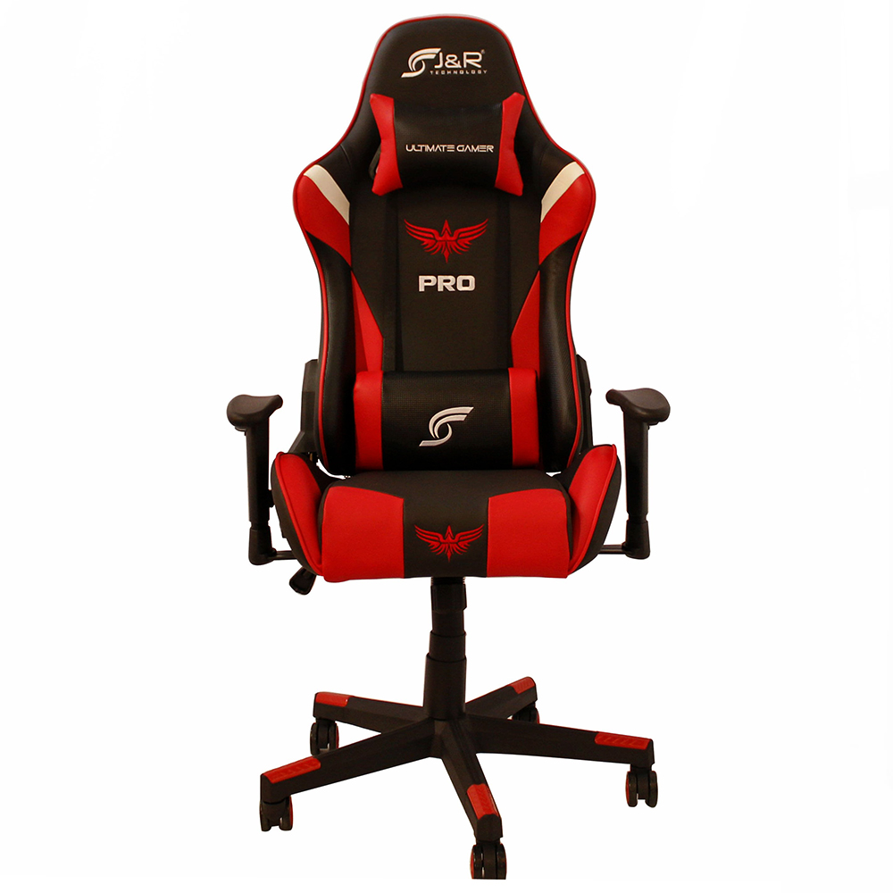 SILLA GAMER SGJR-002 TIPO RACER CAR INCLINACIÓN HASTA 180°