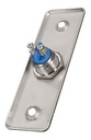 BOTON DE SALIDA PUSH GRIS METALICO