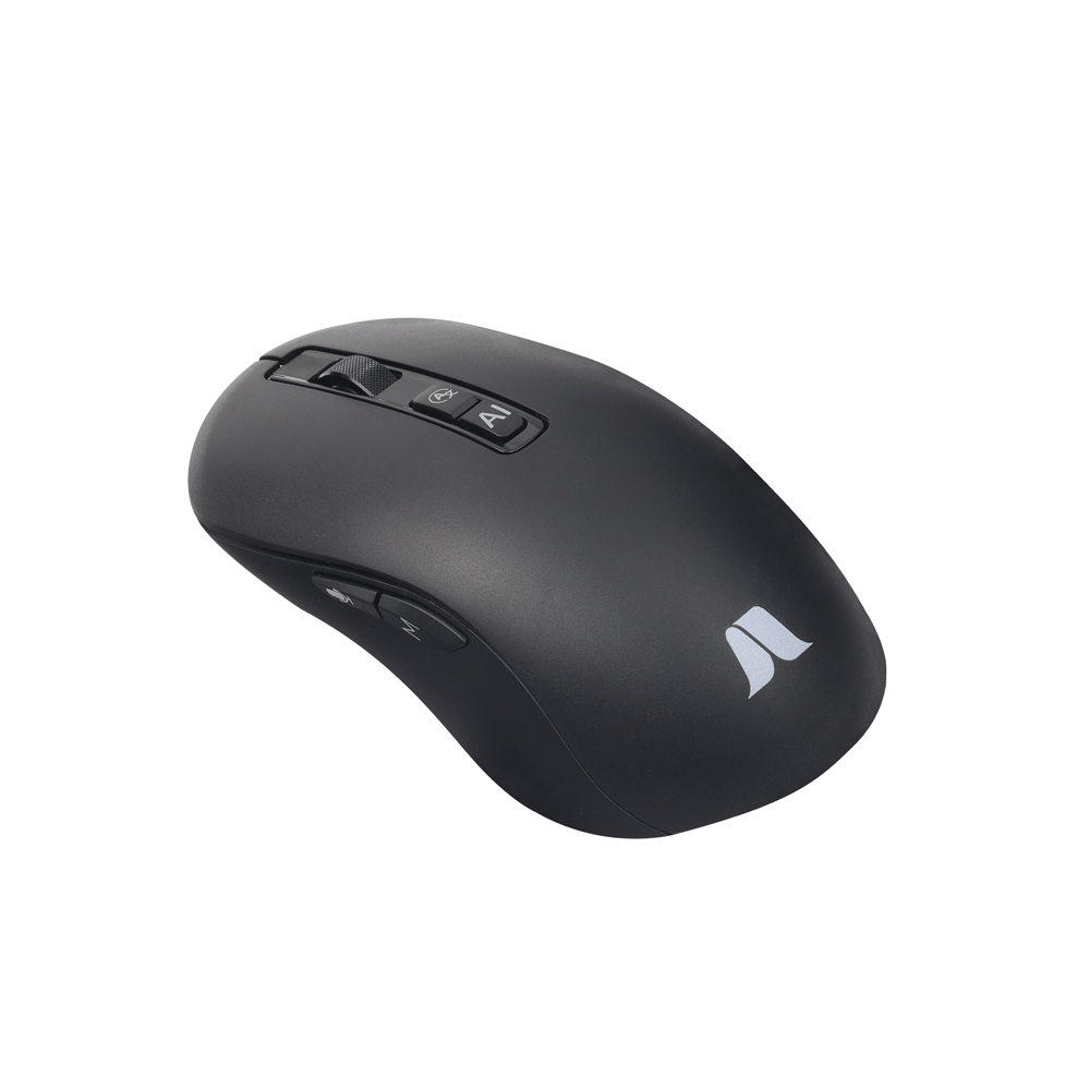 MOUSE BLUETOOTH CON INTELIGENCIA ARTIFICIAL USB BATERIA RECARGABLE TIPO C 2.4GHZ 3200 DPI