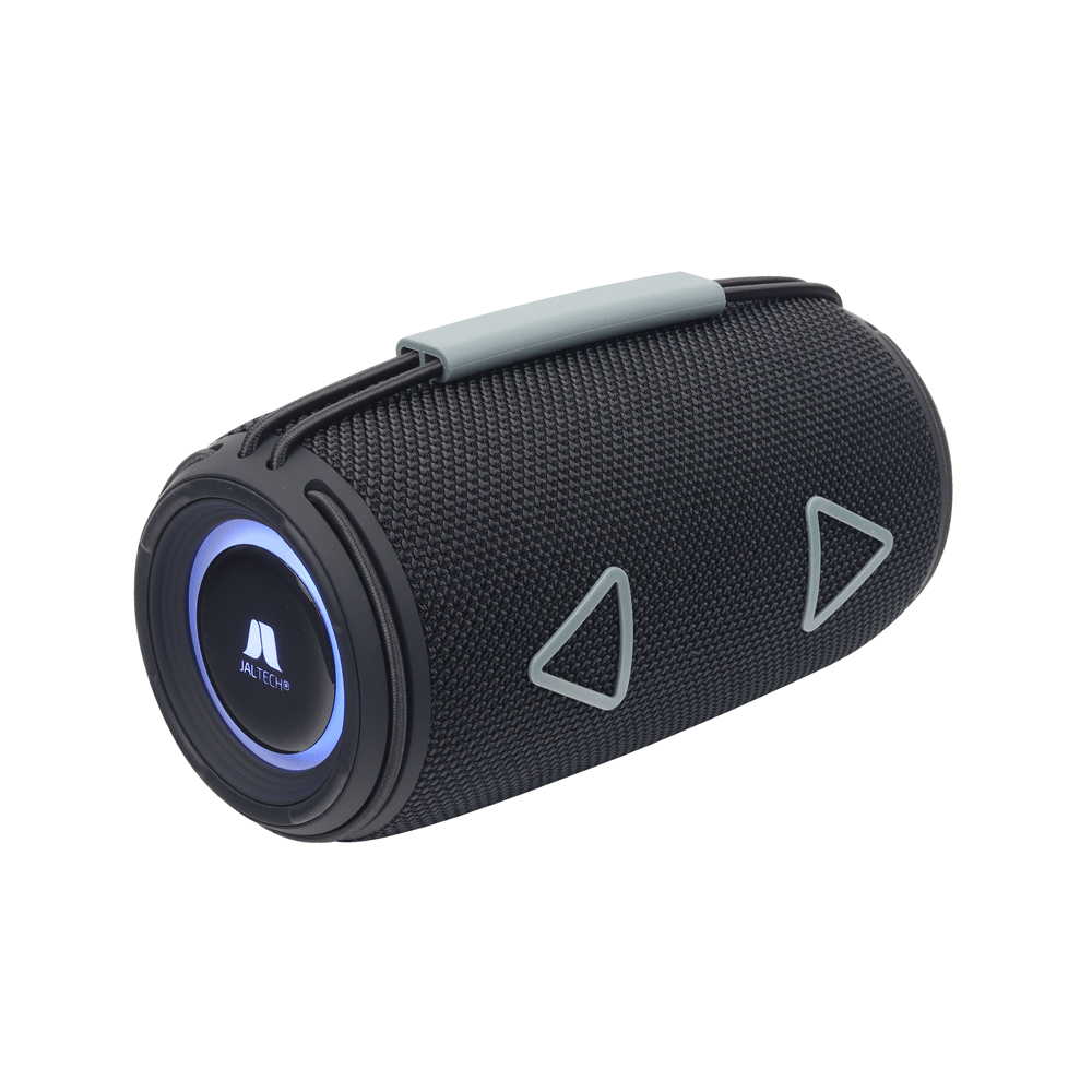 PARLANTE BAFLE BLUETOOTH 16W NEGRO 1500MAH RGB 3.5M MICRO SD USB FM TWS TG657