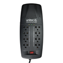 REGULADOR DE VOLTAJE AUTOMATICO UNITEC 2000VA 8 TOMAS PROTECTOR DE PICOS