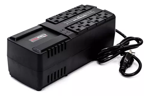 REGULADOR DE VOLTAGE PC8 1000VA 8 TOMAS NEWLINE 320W PROTECTOR