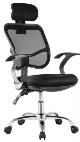 SILLA EN MALLA CON SOPORTE PARA CABEZA OFICINA EMPRESARIAL JYX-0158