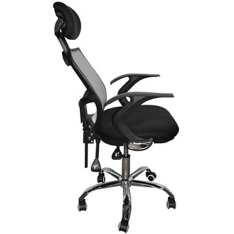 SILLA EN MALLA CON SOPORTE PARA CABEZA OFICINA EMPRESARIAL JYX-0158