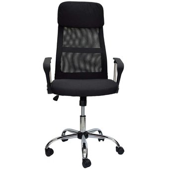 SILLA DE OFICINA GERENCIAL EMPIRE NEGRO LK-2296