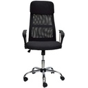 SILLA DE OFICINA GERENCIAL EMPIRE NEGRO LK-2296