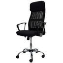 SILLA DE OFICINA GERENCIAL EMPIRE NEGRO LK-2296
