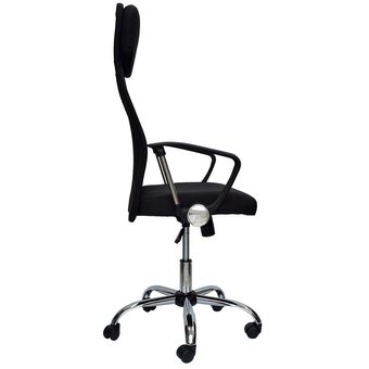 SILLA DE OFICINA GERENCIAL EMPIRE NEGRO LK-2296