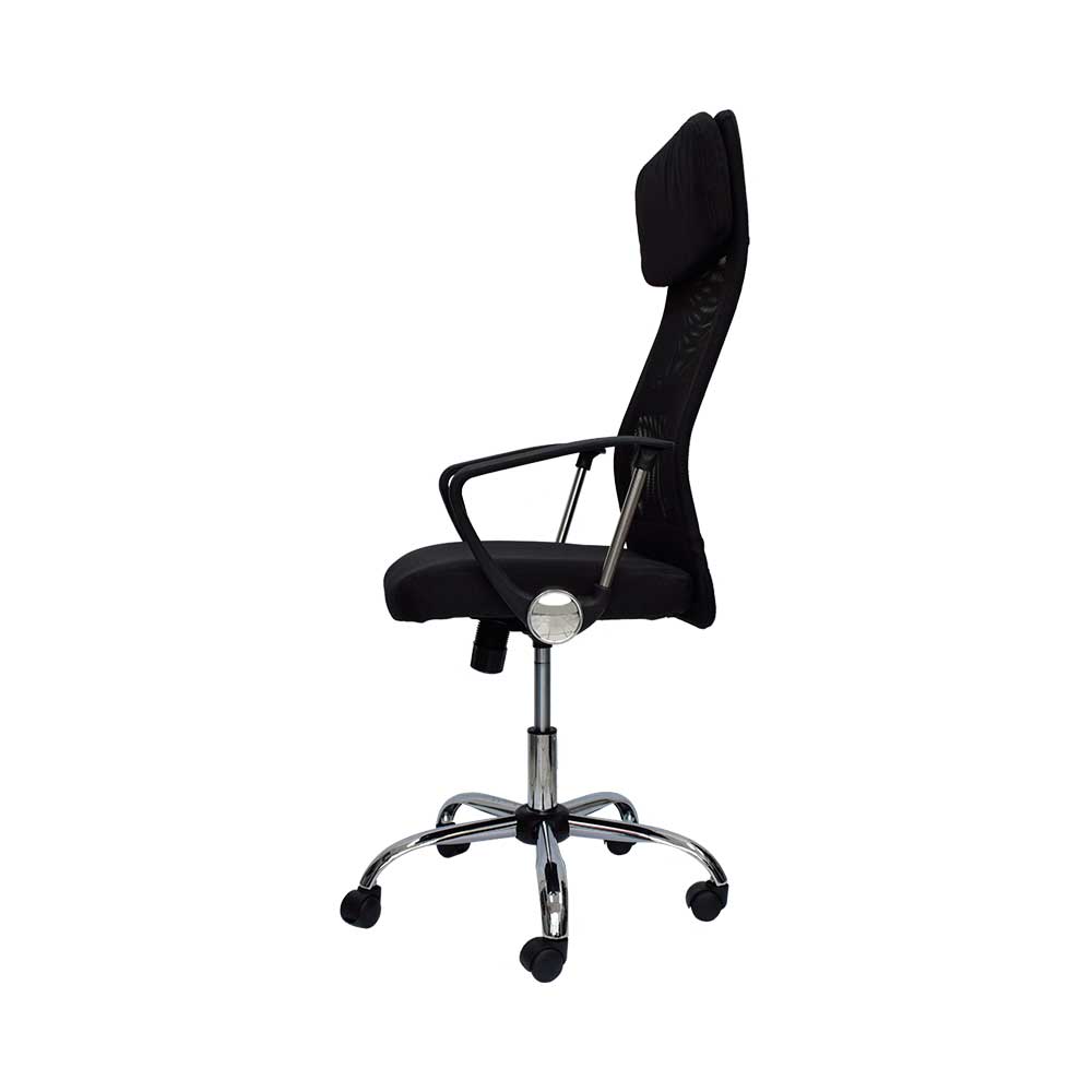 SILLA DE OFICINA GERENCIAL EMPIRE NEGRO LK-2296