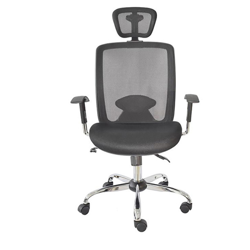 SILLA DE OFICINA CON APOYO LUMBAR Y BRAZOS GRADUABLES ROMA