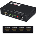 MULTIPLICADOR SPLITTER HDMI, 1 ENTRADA X 4 SALIDAS, 1080 1X4