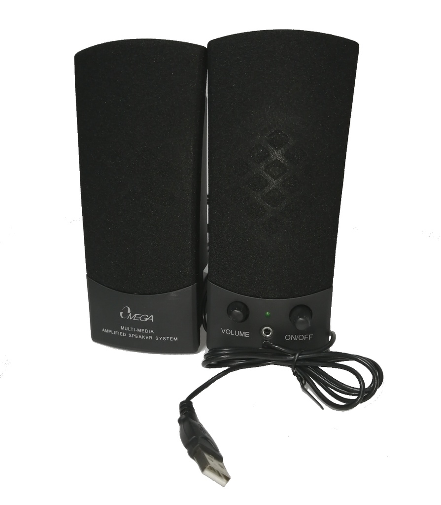 PARLANTE OMEGA SP-210BK ALTAVOZ MULTIMEDIA NEGRO USB 300W