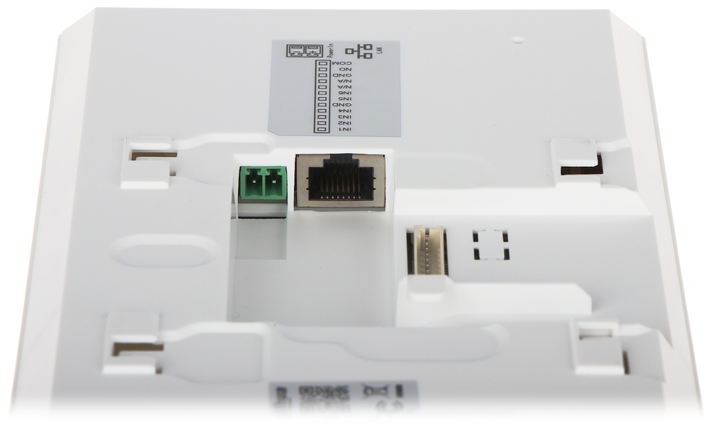 INTERCOMUNICADOR INTERNO CON PANTALLA TACTIL CAPACITIVA 7" TCP/IP ALA E/S 6/1 12VDC COLOR BLANCO SIP