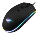 MOUSE GAMER GAMING RETROILUMINADO RGB HAVIT MS1003 NEGRO