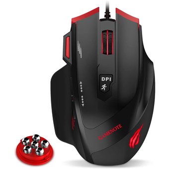 MOUSE GAMER HAVIT MS1005 3200DPI 7 BOTONES PESAS