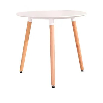 MESA COMEDOR REDONDA EAMES EN MADERA MODERNA 80 X 80 X 73