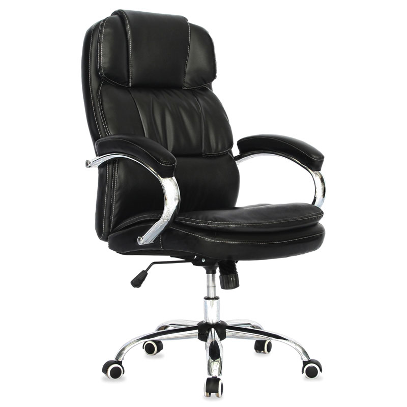 BASE NYLON /ESPALDA Y ASIENTO TAPIZADO EN CUERO SINTETICO ARIZONA