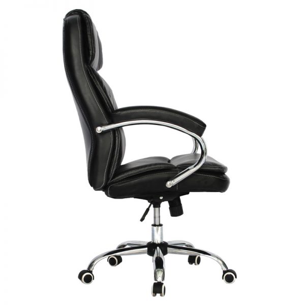 BASE NYLON /ESPALDA Y ASIENTO TAPIZADO EN CUERO SINTETICO ARIZONA